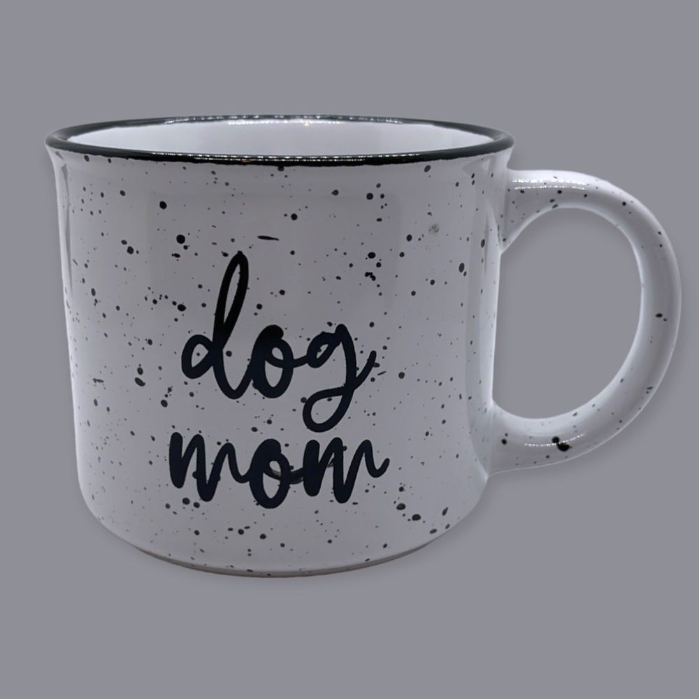 NWT Dog Mom Speckle Coffee Mug